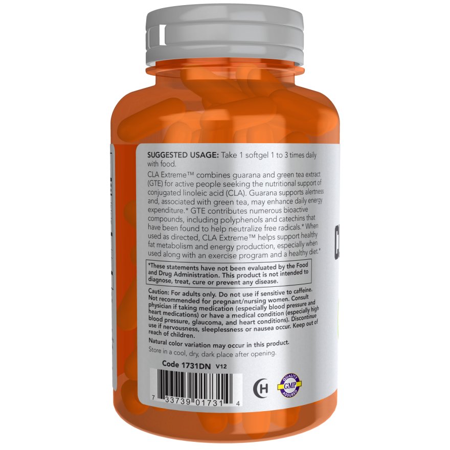 CLA NOW Foods CLA Extreme 90 softgels - Sklep Witaminki.pl