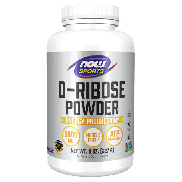 D-Ryboza NOW Foods D-Ribose Powder 227 g - Sklep Witaminki.pl