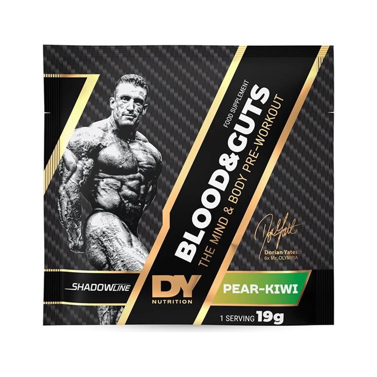 DY Nutrition (Dorian Yates) Blood and Guts (Próbka) 19 g Pear - Kiwi - Sklep Witaminki.pl