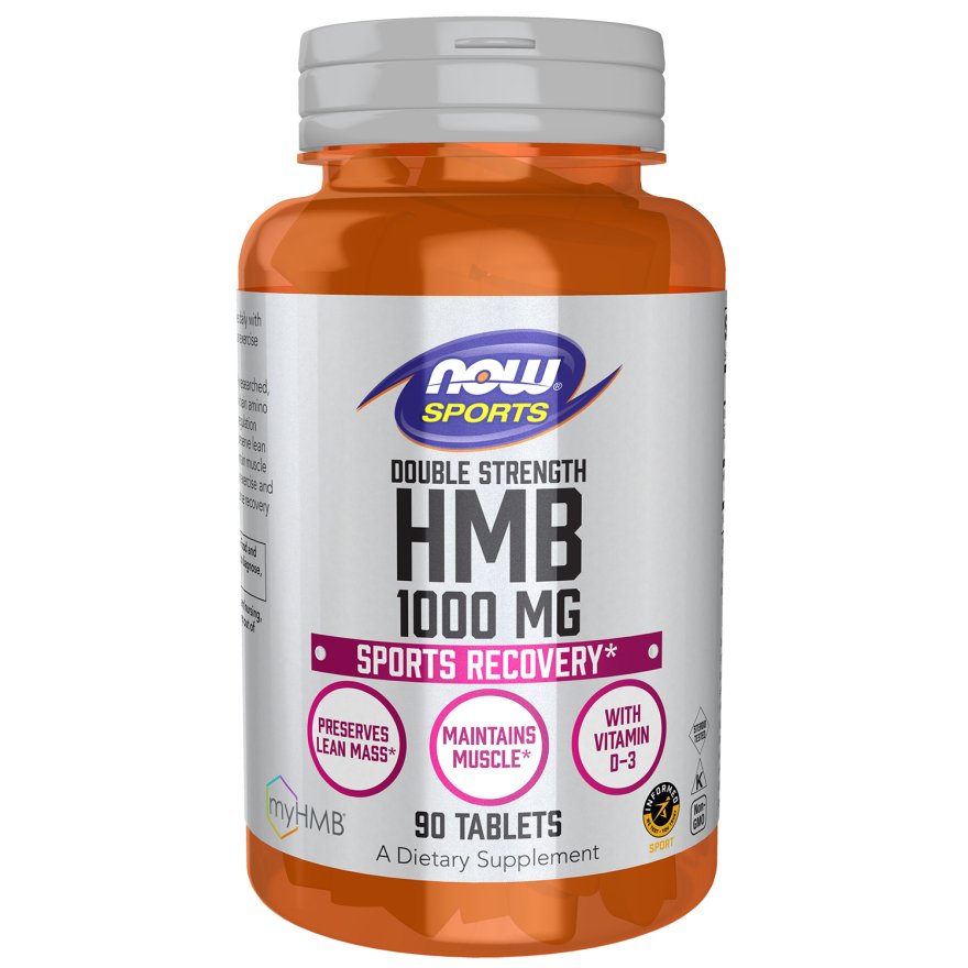 HMB NOW Foods HMB 1000 mg 90 tabs - Sklep Witaminki.pl