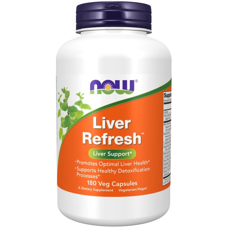 NOW Foods Liver Refresh 180 caps Kompleks na wątrobę - Sklep Witaminki.pl