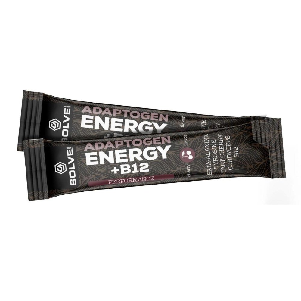 Kompleks Nootropików Solve Labs Adaptogen ENERGY + B12 (Próbka) 1 saszetka - Sklep Witaminki.pl