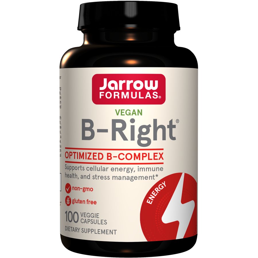 Jarrow Formulas B - Right 100 vcaps Kompleks witamin z grupy B - Sklep Witaminki.pl