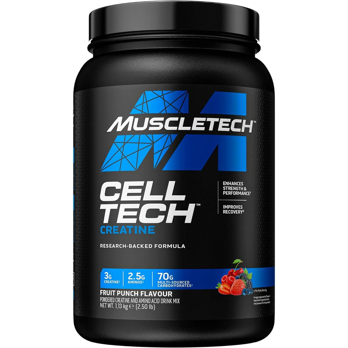 MuscleTech Cell - Tech Creatine Fruit Punch 1130 g Kreatyna - Sklep Witaminki.pl