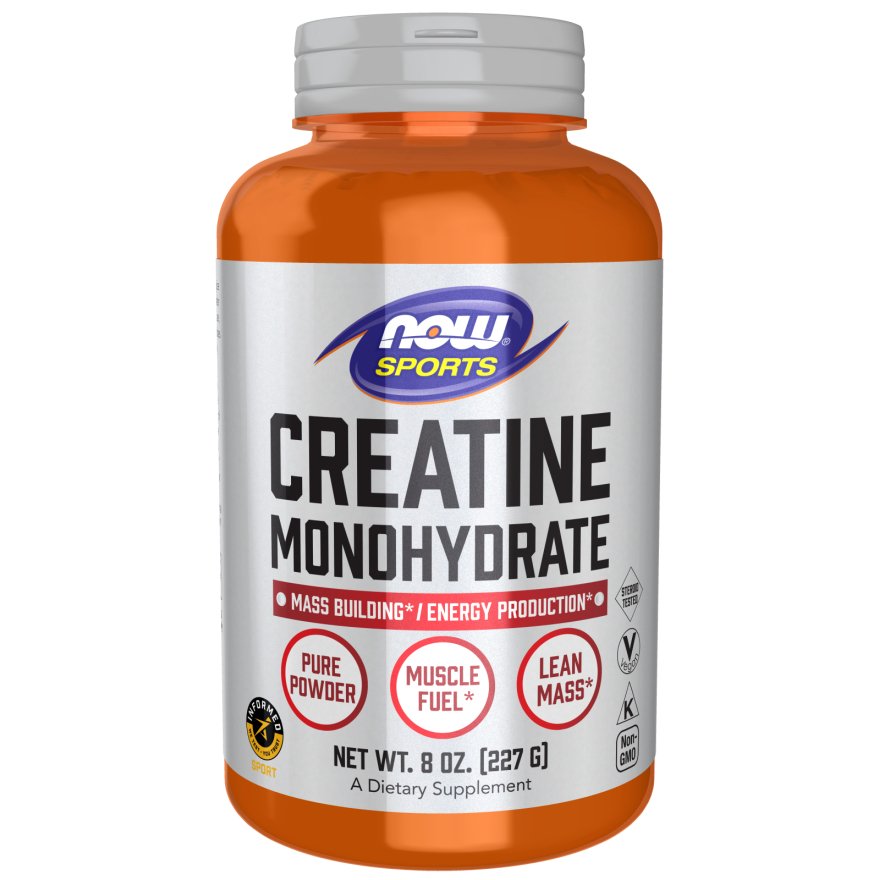 Kreatyna NOW Foods Creatine Monohydrate Pure Powder 227 g - Sklep Witaminki.pl