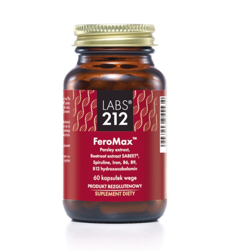 Labs212 FeroMax 60 caps Magnez - Sklep Witaminki.pl