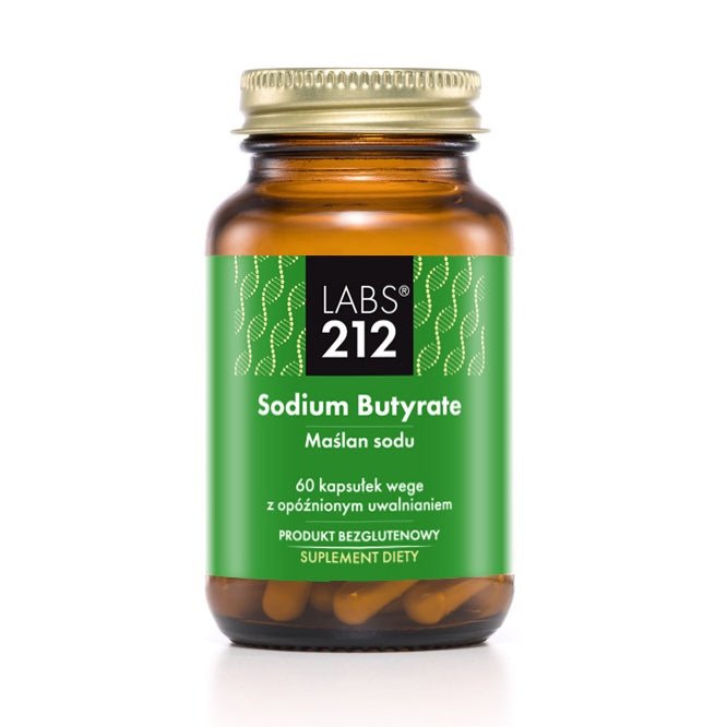 Labs212 Sodium Butyrate 60 caps Maślan sodu - Sklep Witaminki.pl