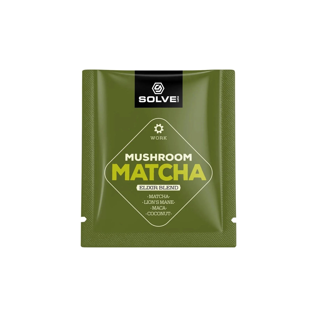 Matcha z Grzybami i Adaptogenami Solve Labs Mushroom Matcha (Próbka) 1 saszetka - Sklep Witaminki.pl