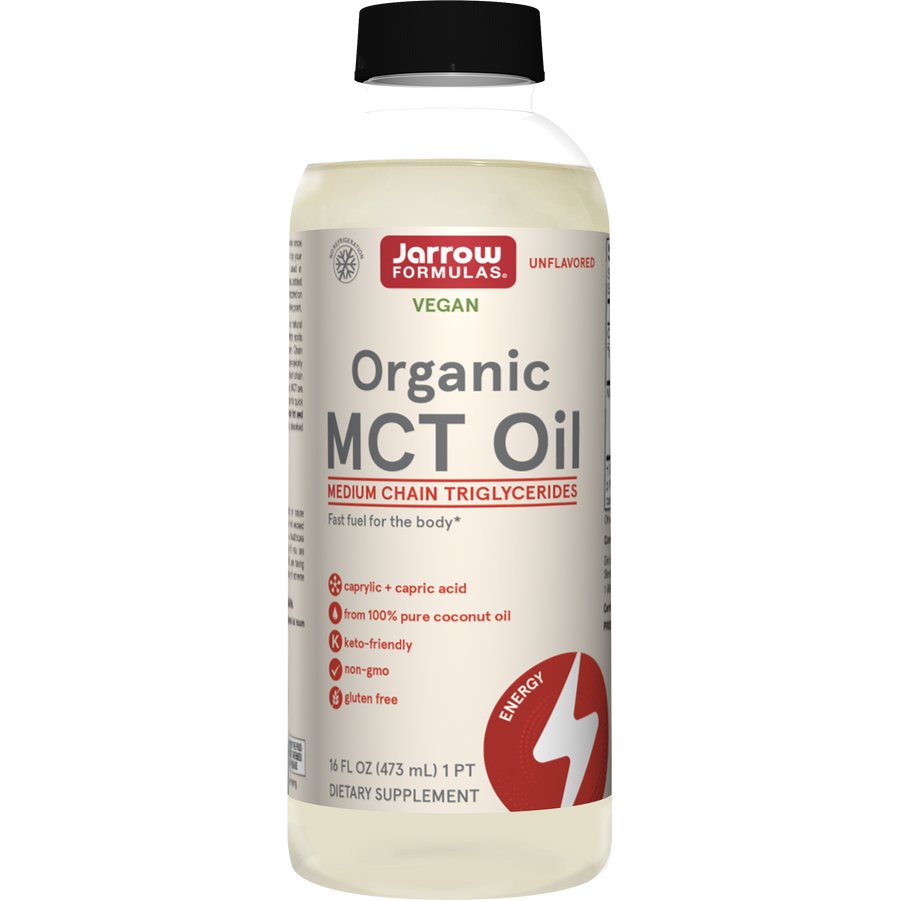 Jarrow Formulas Organic MCT Oil 473 ml Bezsmakowy Olej MCT - Sklep Witaminki.pl