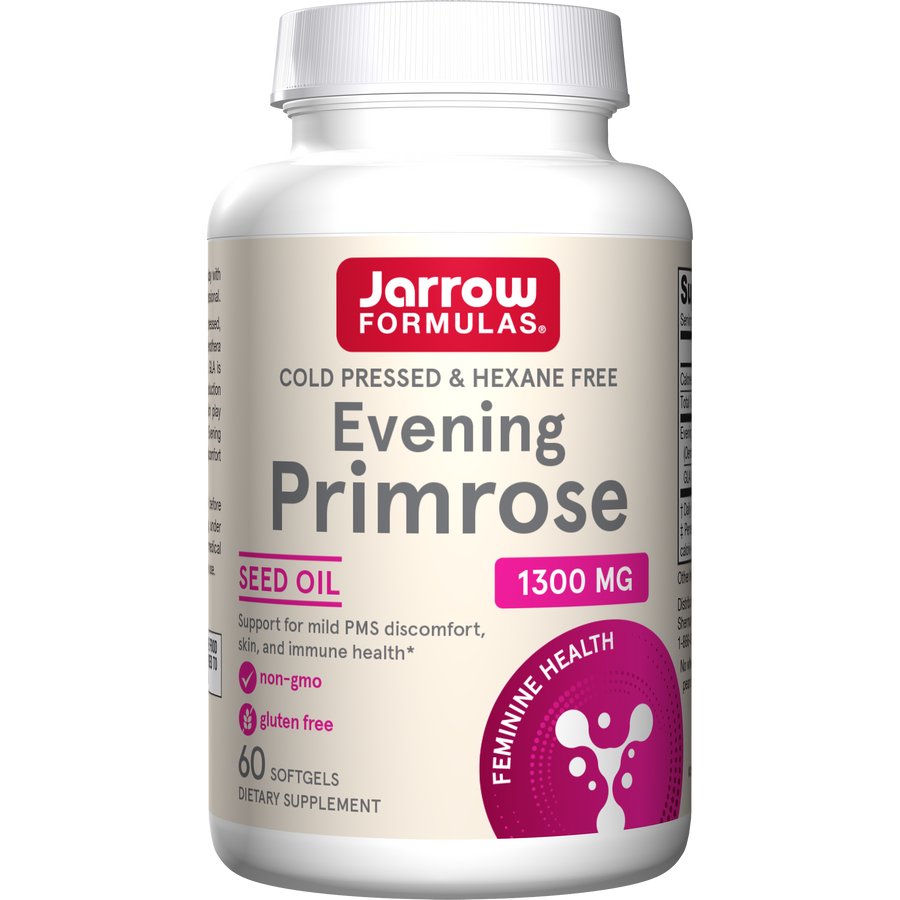 Jarrow Formulas Evening Primrose 60 softgels Olej z Wiesiołka - Sklep Witaminki.pl