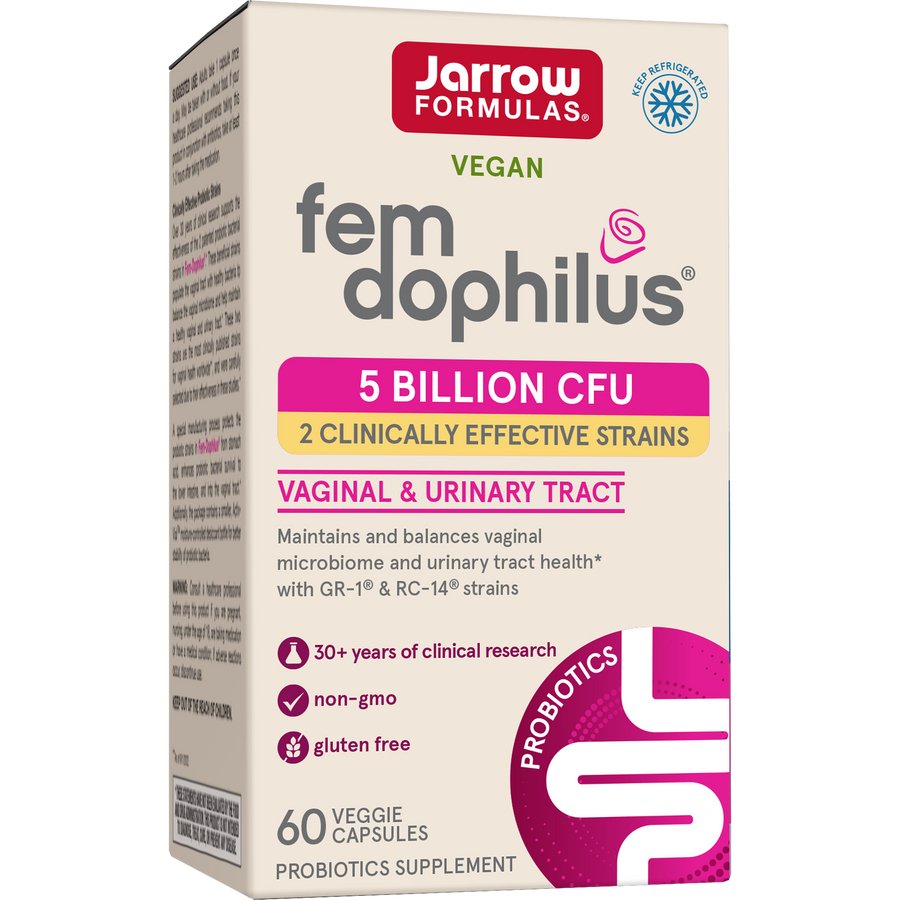 Jarrow Formulas Women's Fem Dophilus 60 vcaps Probiotyk dla kobiet - Sklep Witaminki.pl