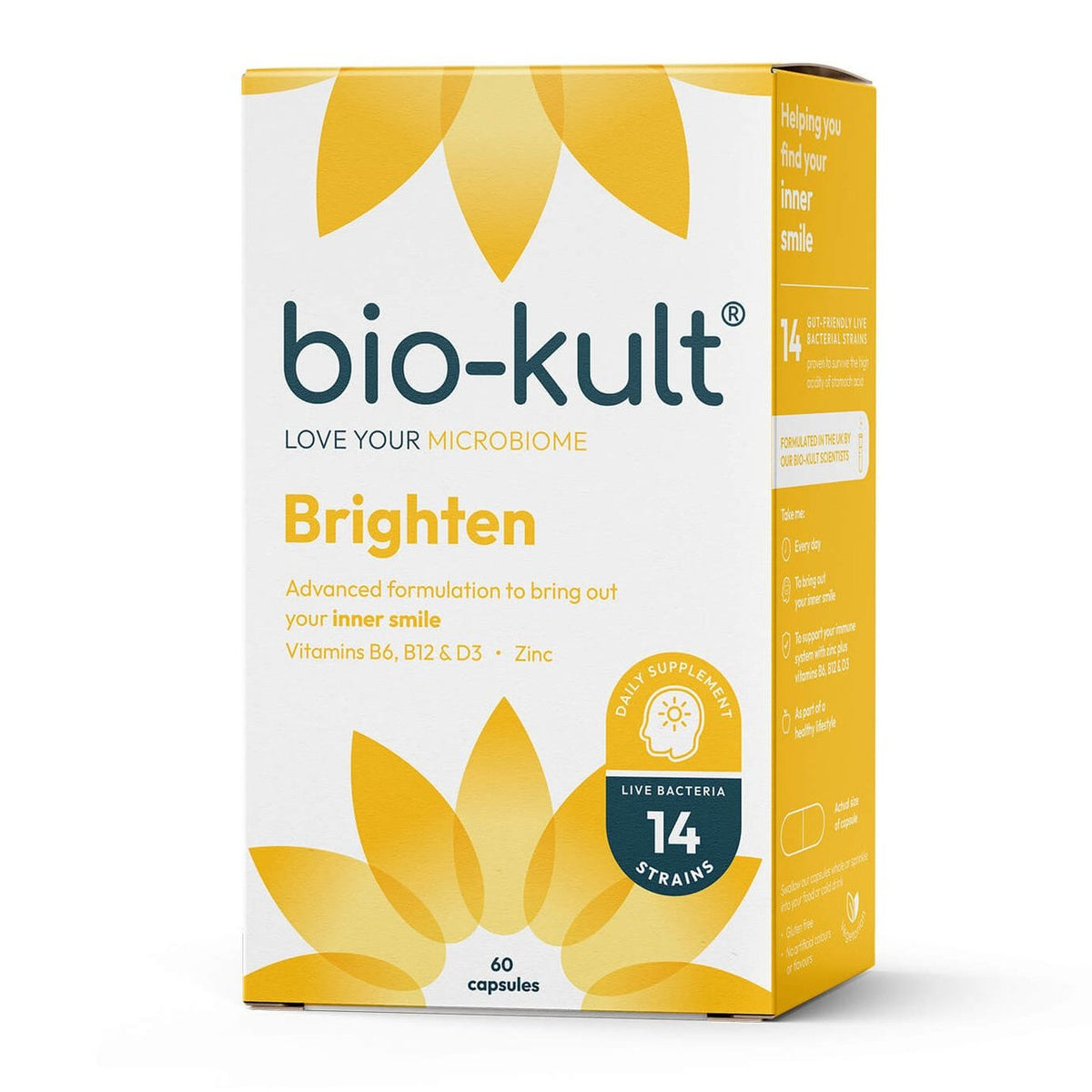 Bio - Kult Bio - Kult Brighten 60 caps Psychobiotyk - Sklep Witaminki.pl