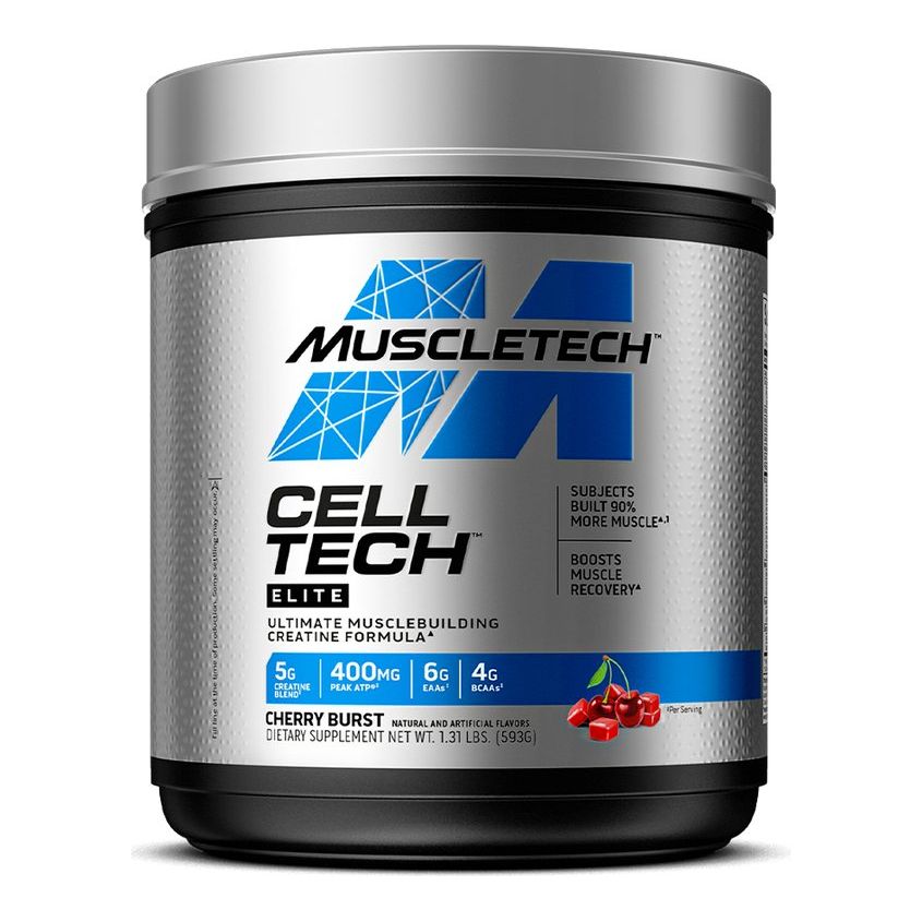 MuscleTech Cell - Tech Elite Cherry Burst 593 g Stack Kreatynowy - Sklep Witaminki.pl
