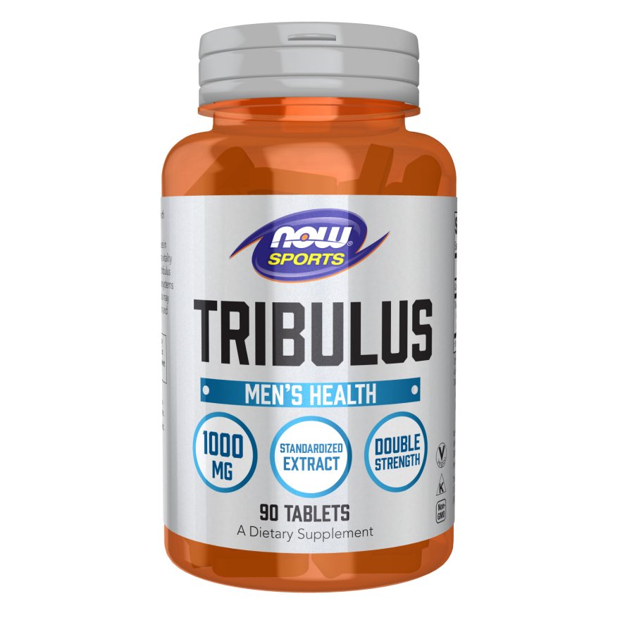 NOW Foods Tribulus 1000 mg 90 tabs Tribulus Terrestris - Sklep Witaminki.pl