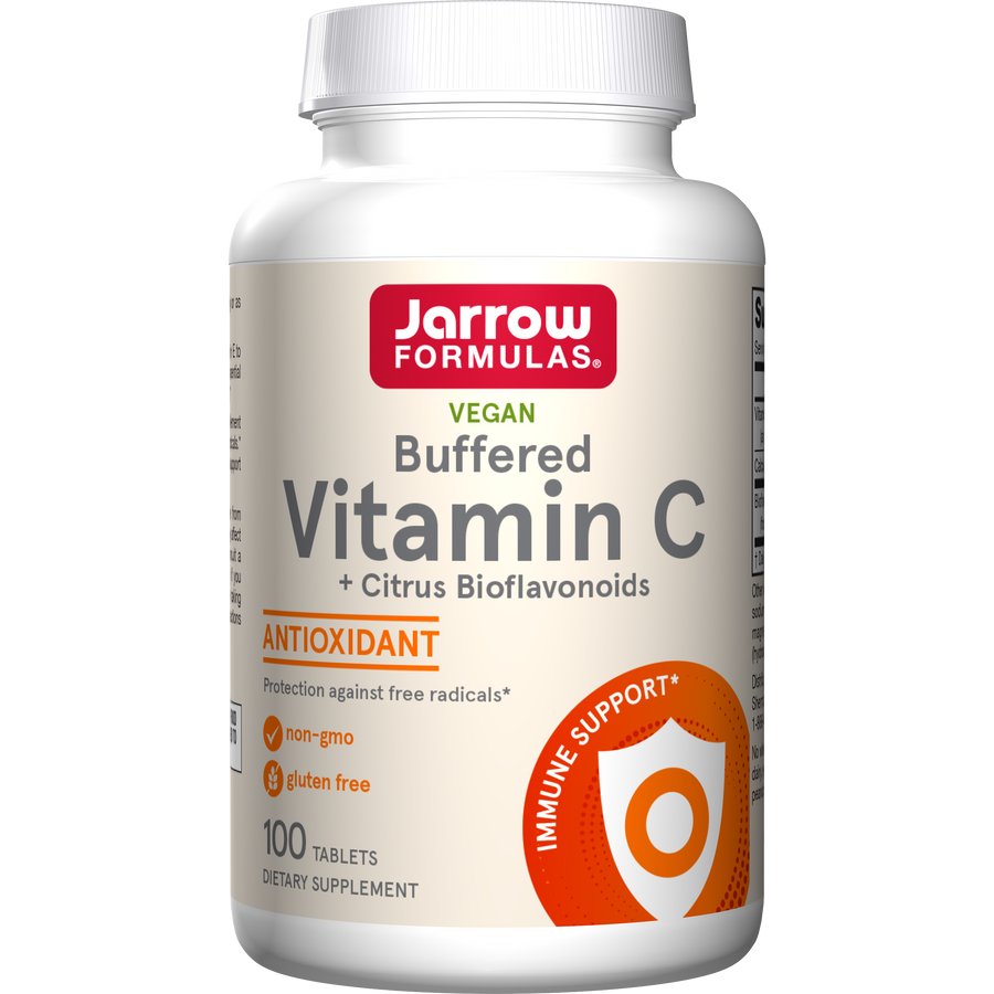 Witamina C Jarrow Formulas Vitamin C (Buffered) + Citrus Bioflavonoids 750 mg 100 tabs - Sklep Witaminki.pl