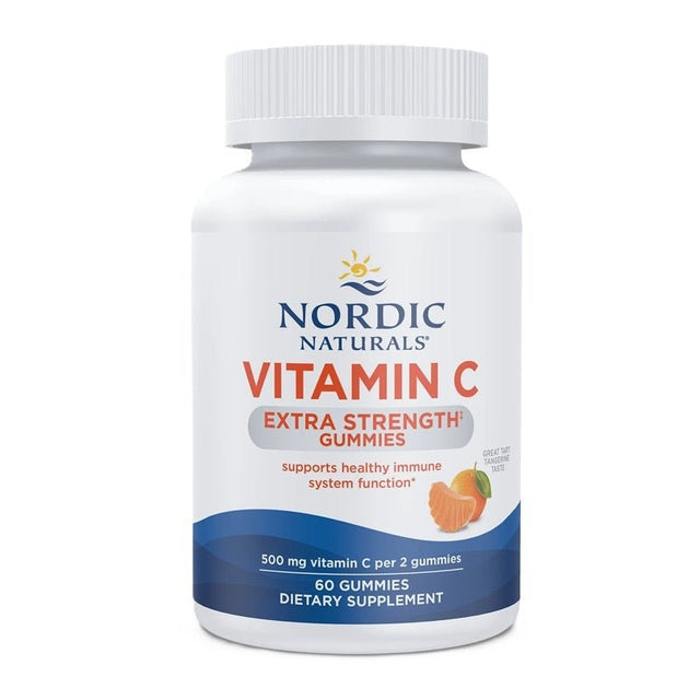 Witamina C Nordic Naturals Vitamin C Extra Strength Gummies 60 gummies - Sklep Witaminki.pl