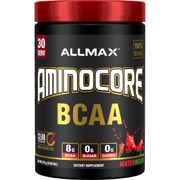 AllMax Nutrition Aminocore BCAA Watermelon 315 g Aminokwasy BCAA - Sklep Witaminki.pl