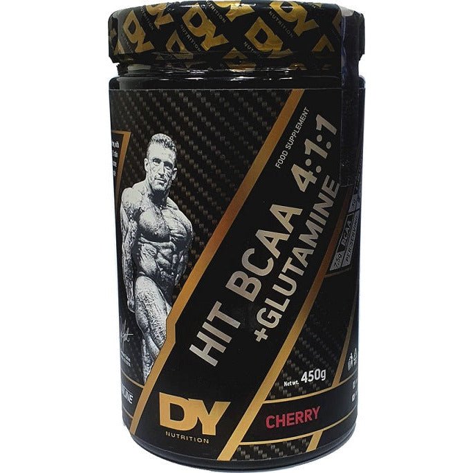 Aminokwasy BCAA Dorian Yates HIT BCAA 4:1:1 + Glutamine Cherry 450 g - Sklep Witaminki.pl