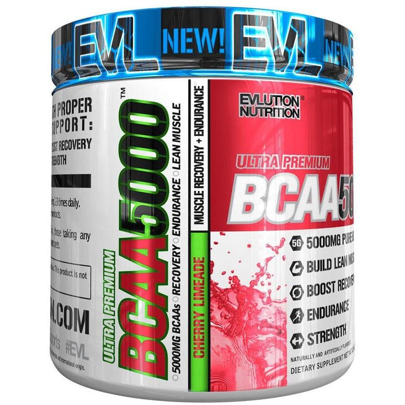 EVL Evlution Nutrition BCAA 5000 Powder Cherry Limeade 249 g Aminokwasy BCAA - Sklep Witaminki.pl