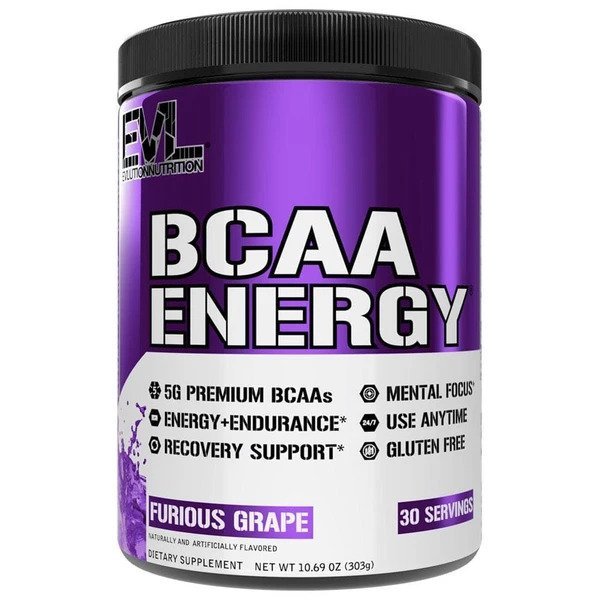 EVL Evlution Nutrition BCAA Energy Furious Grape 303 g Aminokwasy BCAA - Sklep Witaminki.pl