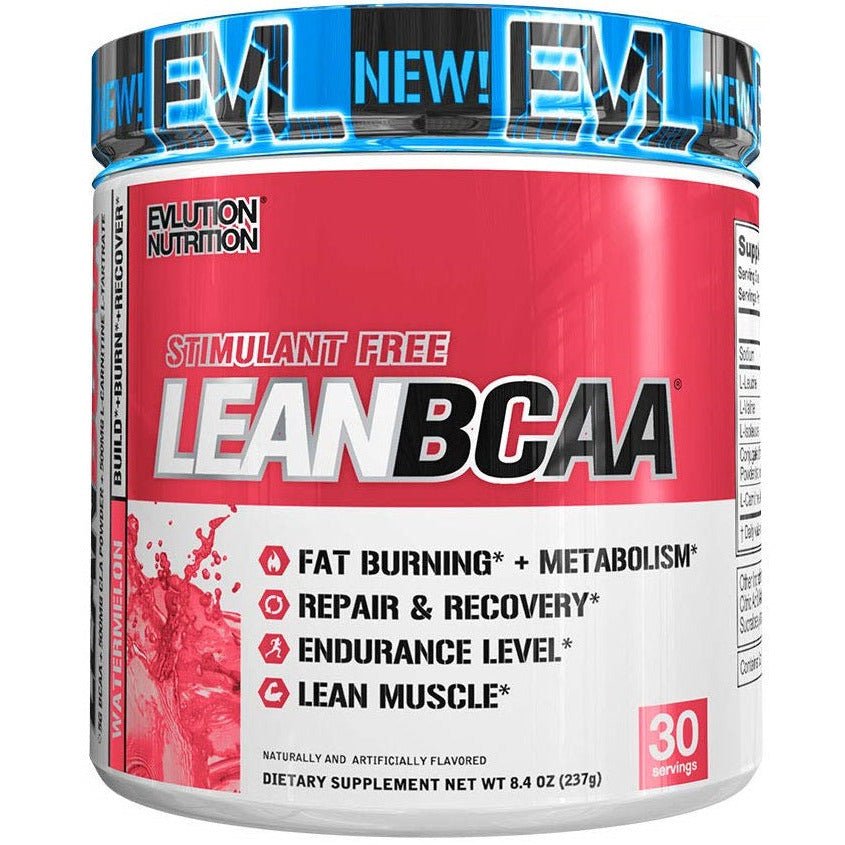 EVL Evlution Nutrition Lean BCAA Stimulant Free Watermelon 237 g Aminokwasy BCAA - Sklep Witaminki.pl