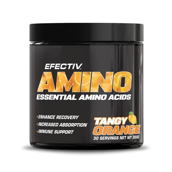 Efectiv Nutrition Amino Tangy Orange 300 g Aminokwasy EAA - Sklep Witaminki.pl