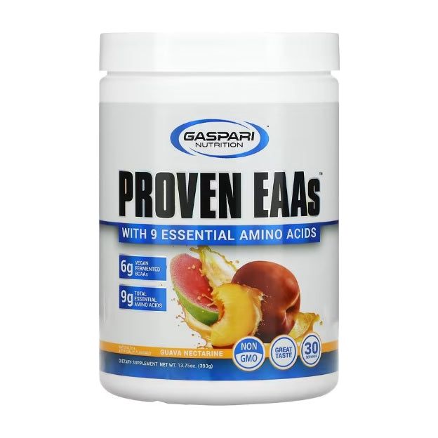 Gaspari Nutrition Proven EAAs Guava Nectarine 390 g Aminokwasy EAA - Sklep Witaminki.pl