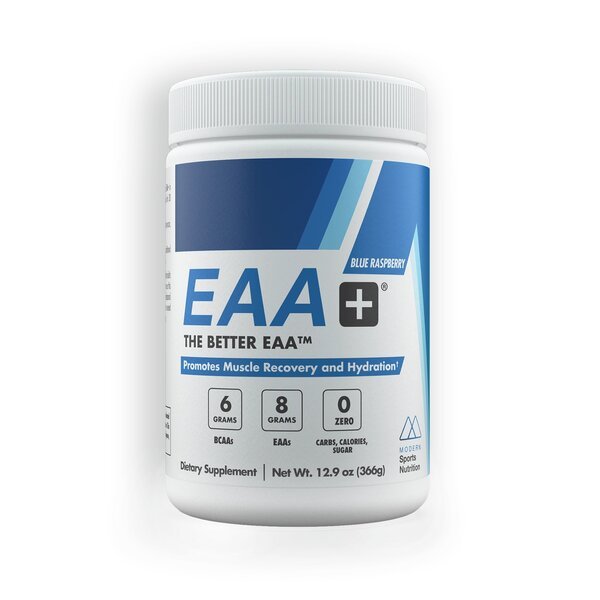 Modern Sports Nutrition EAA+ Blue Raspberry 366 g Aminokwasy EAA - Sklep Witaminki.pl