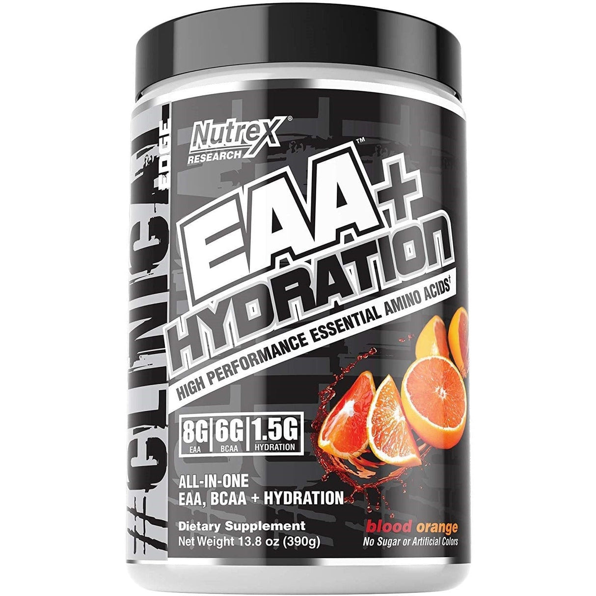 Aminokwasy EAA Nutrex EAA + Hydration Blood Orange 390 g - Sklep Witaminki.pl