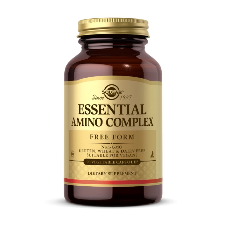 Solgar Essential Amino Complex 90 vcaps Aminokwasy EAA - Sklep Witaminki.pl