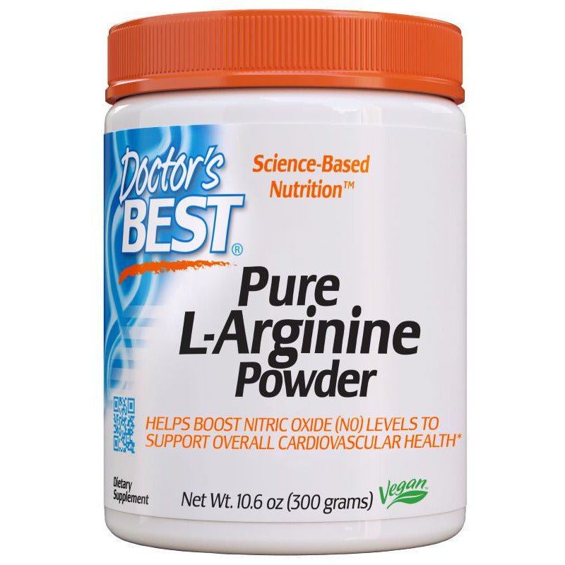 Arginina Doctor's BEST Pure L-Arginine Powder 300 grams - Sklep Witaminki.pl