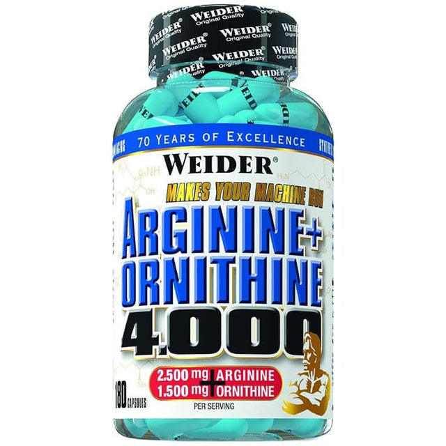 Weider Arginine + Ornithine 4000 - Sklep Witaminki.pl