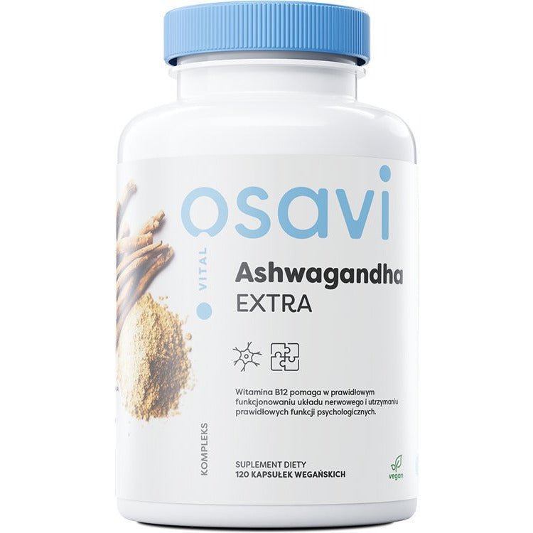 Osavi Ashwagandha Extra 450mg 120 vegan caps Ashwagandha - Sklep Witaminki.pl