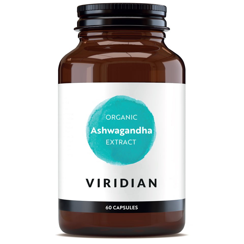 Ashwagandha Viridian Organic Ashwagandha Extract 60 caps - Sklep Witaminki.pl