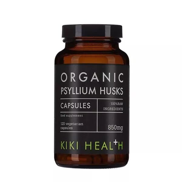 Kiki Health Psyllium Husks Organic Capsules 120 vcaps Babka Płesznik - Sklep Witaminki.pl