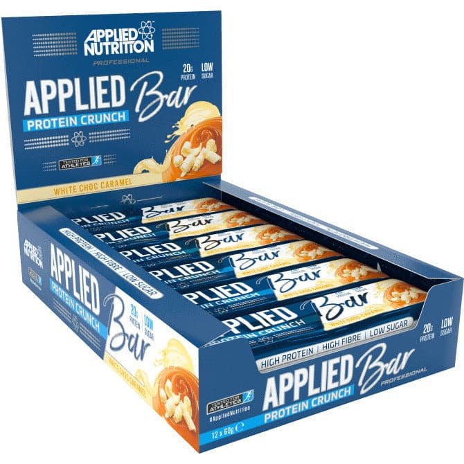 Baton proteinowy Applied Nutrition Applied Protein Crunch Bar White Choc Caramel 12 x 60 g - Sklep Witaminki.pl