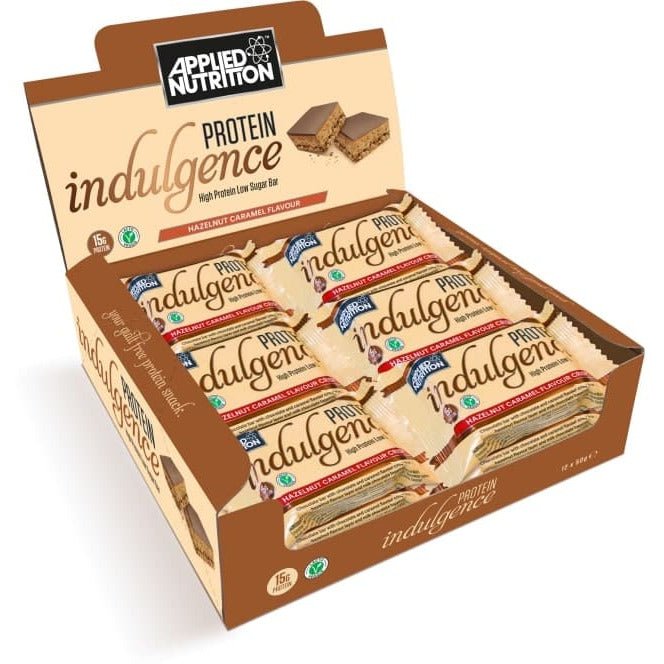 Applied Nutrition Protein Indulgence Bar Hazelnut Caramel 12 x 50 g Baton proteinowy - Sklep Witaminki.pl