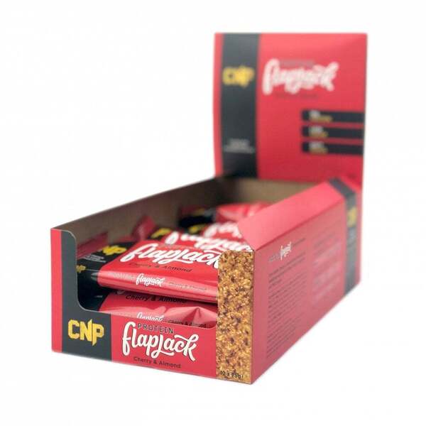 CNP Protein Flapjack Cherry & Almond 12 x 75 g Baton proteinowy - Sklep Witaminki.pl