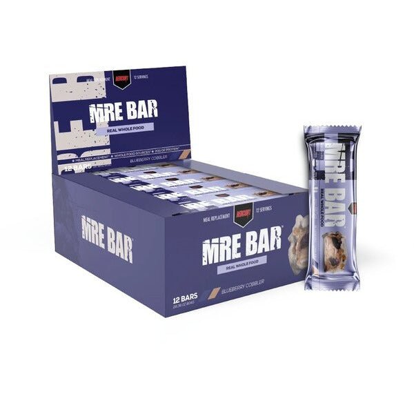 Redcon1 MRE Bar Blueberry Cobbler 12 bars Baton proteinowy - Sklep Witaminki.pl