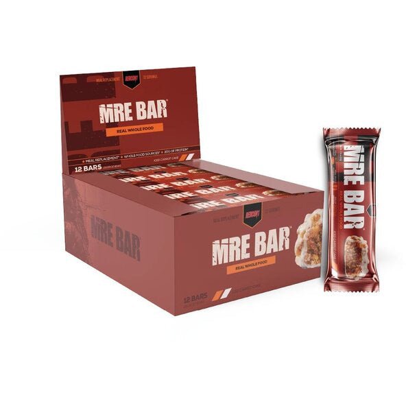 Redcon1 MRE Bar Iced Carrot Cake 12 bars Baton proteinowy - Sklep Witaminki.pl