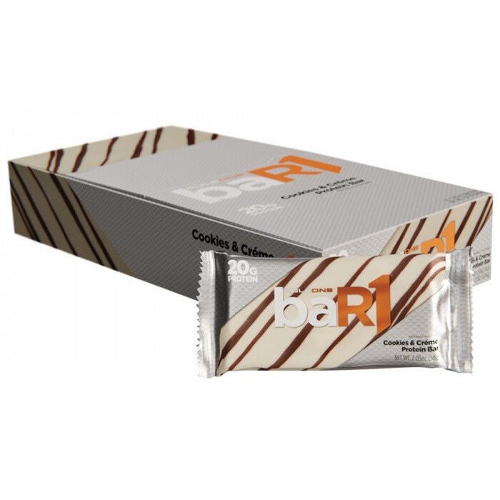 Rule One baR1 Protein Bar Cookies & Creme 12 x 58 g Baton proteinowy - Sklep Witaminki.pl