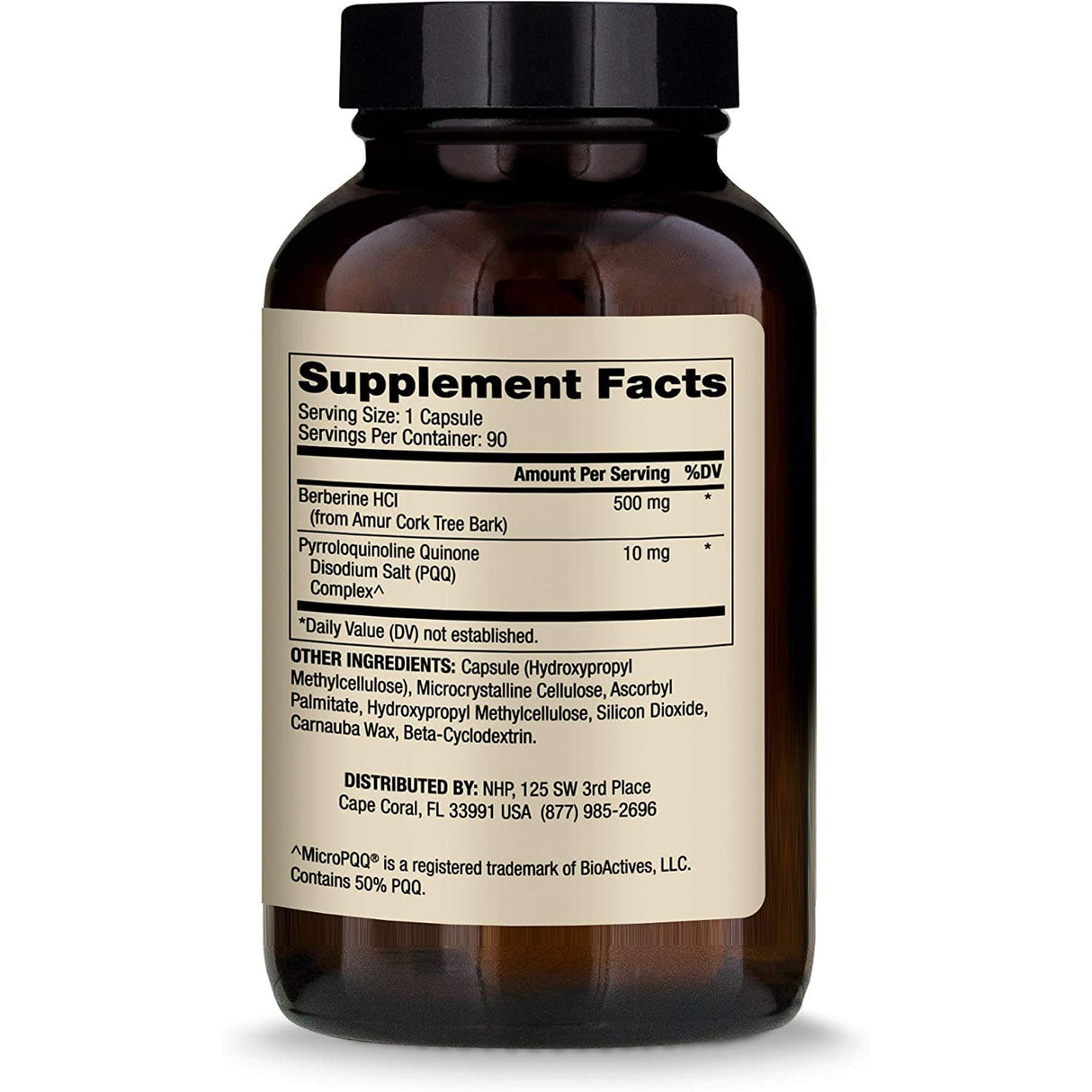 Berberyna Dr. Mercola Berberine and MicroPQQ Advanced 30 caps - Sklep Witaminki.pl