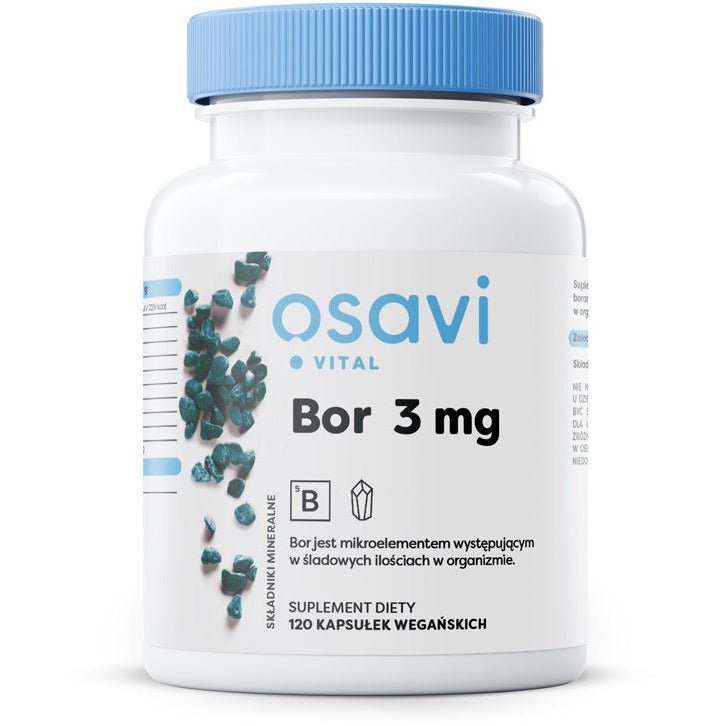 Bor Osavi Bor 3mg 120 vegan caps - Sklep Witaminki.pl