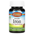 Carlson Labs Chewable Iron 30mg 60 tabs Strawberry - Sklep Witaminki.pl