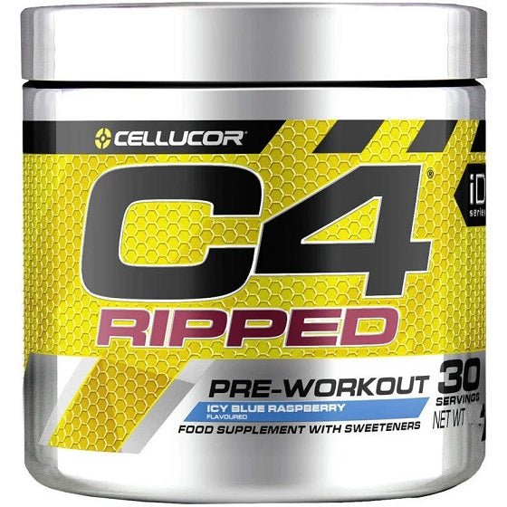 Cellucor C4 Ripped Icy Blue Raspberry 189 g - Sklep Witaminki.pl