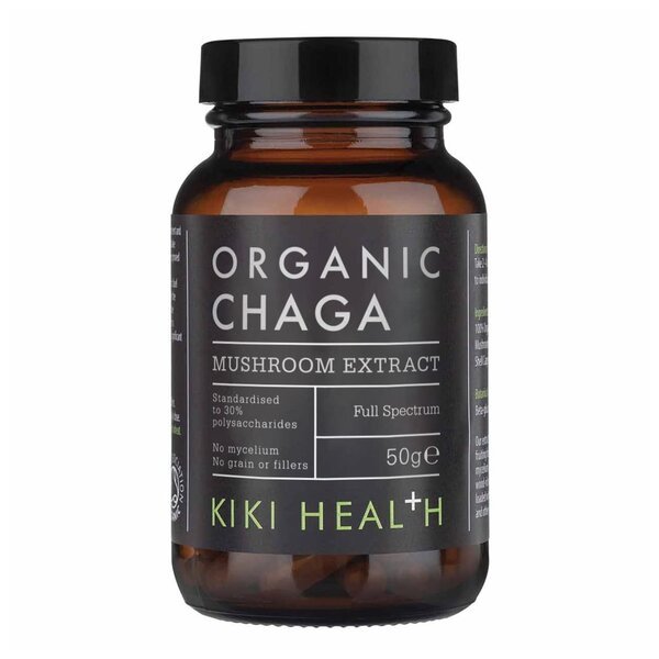 Kiki Health Chaga Extract Organic 50 g Chaga - Sklep Witaminki.pl