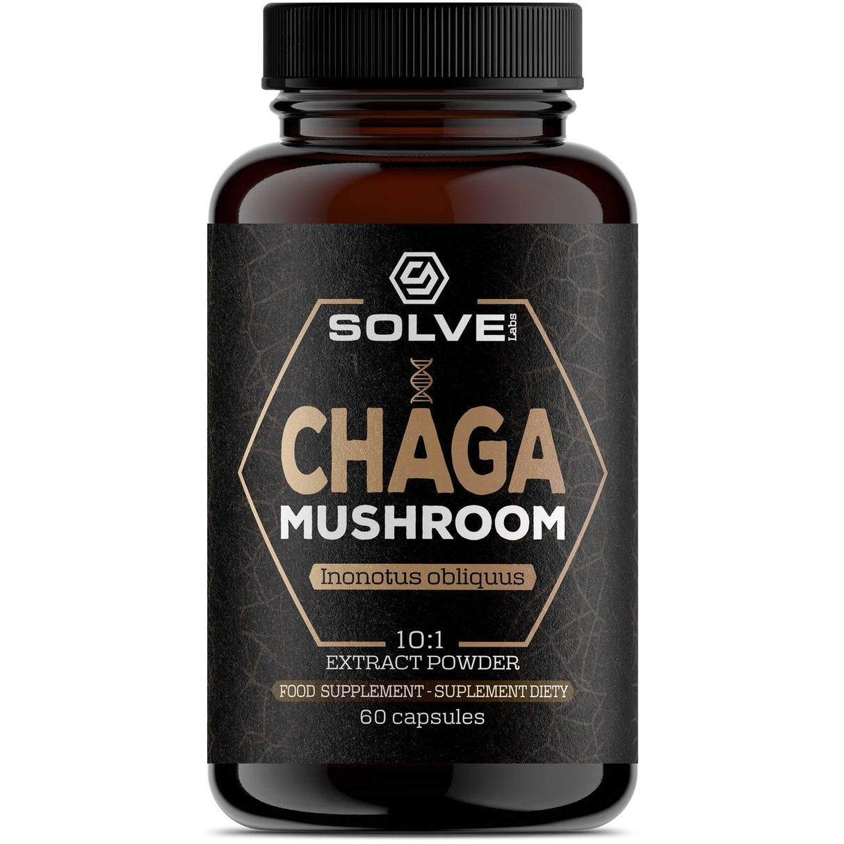 Chaga Solve Labs Chaga 60 caps - Sklep Witaminki.pl