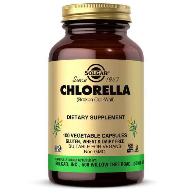 Chlorella Solgar Chlorella 100 vcaps - Sklep Witaminki.pl