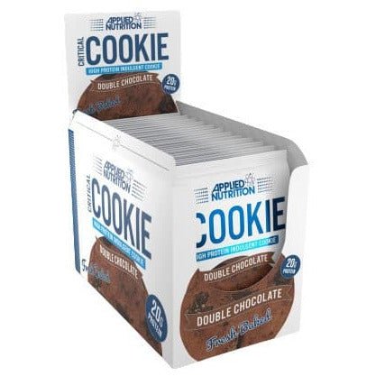 Ciastko proteinowe Applied Nutrition Critical Cookie Double Chocolate 12 x 85 g - Sklep Witaminki.pl