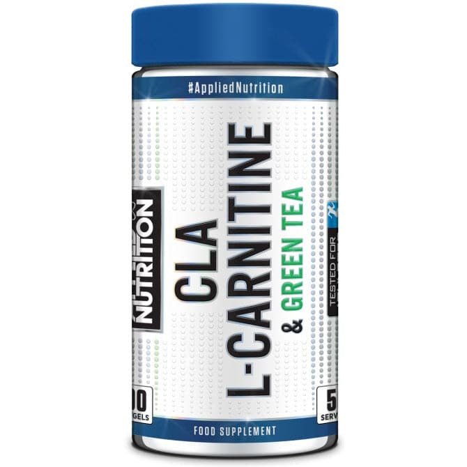 Applied Nutrition CLA L - Carnitine & Green Tea 100 softgels CLA - Sklep Witaminki.pl